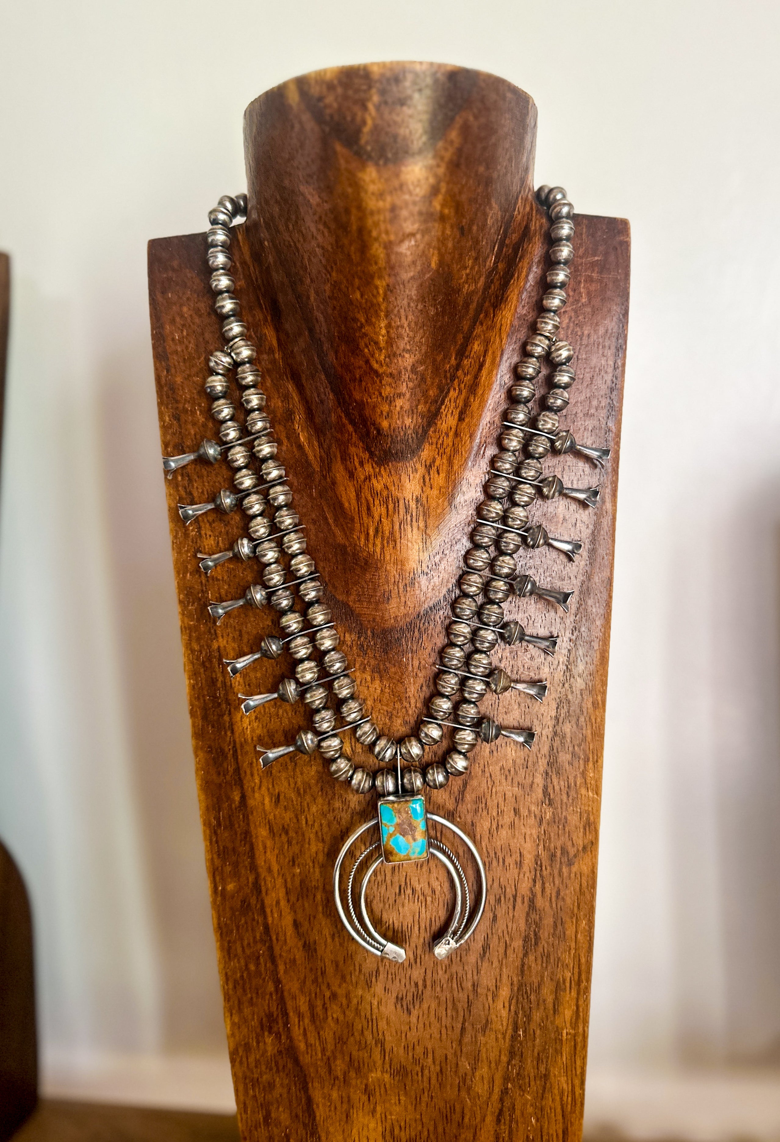 Royston Turquoise Squash Blossom Set
