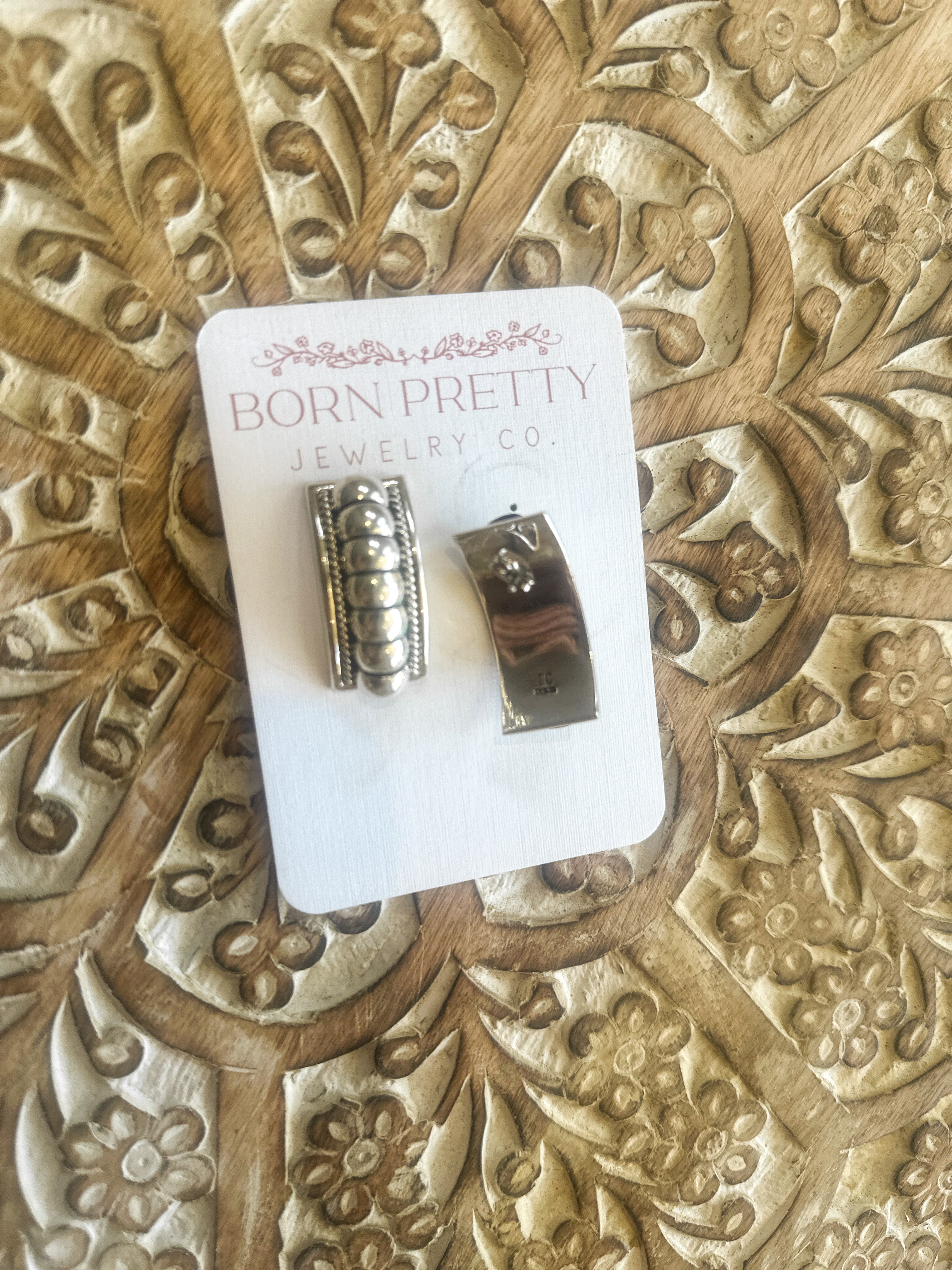 Thomas Charley Sterling Earrings