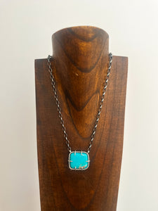 Waterproof Kingman Bar Necklace