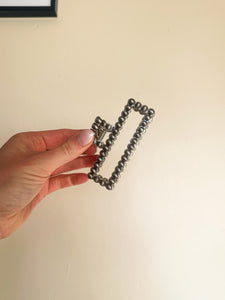 Faux Pearl Claw Clip