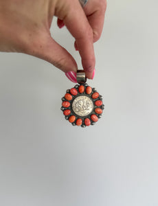 Spiny Buffalo Nickel Pedant