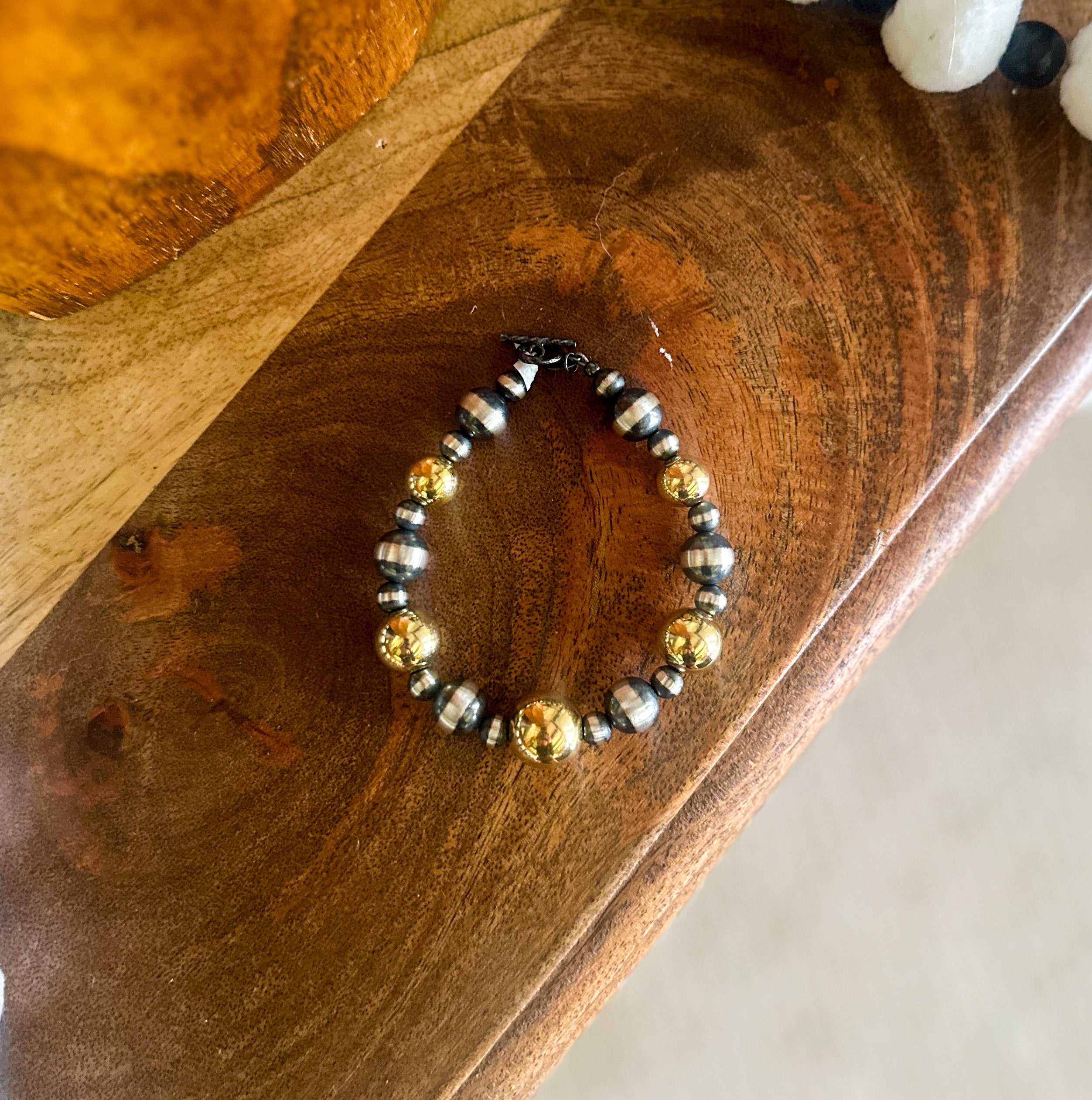 5/12mm Pearls + Gold