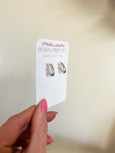 Sterling Silver Hoops
