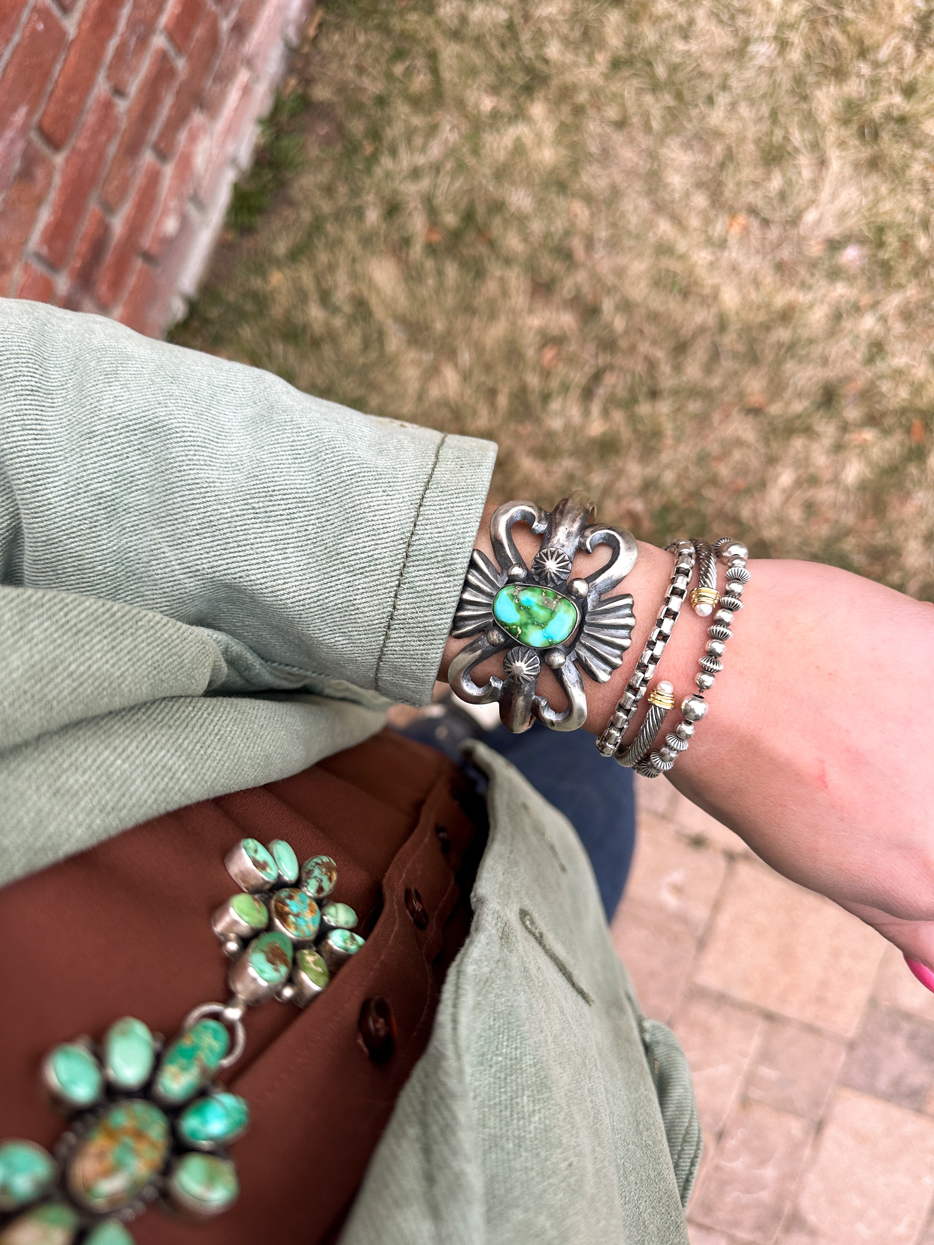 Sonoran Gold Cast Statement Cuff