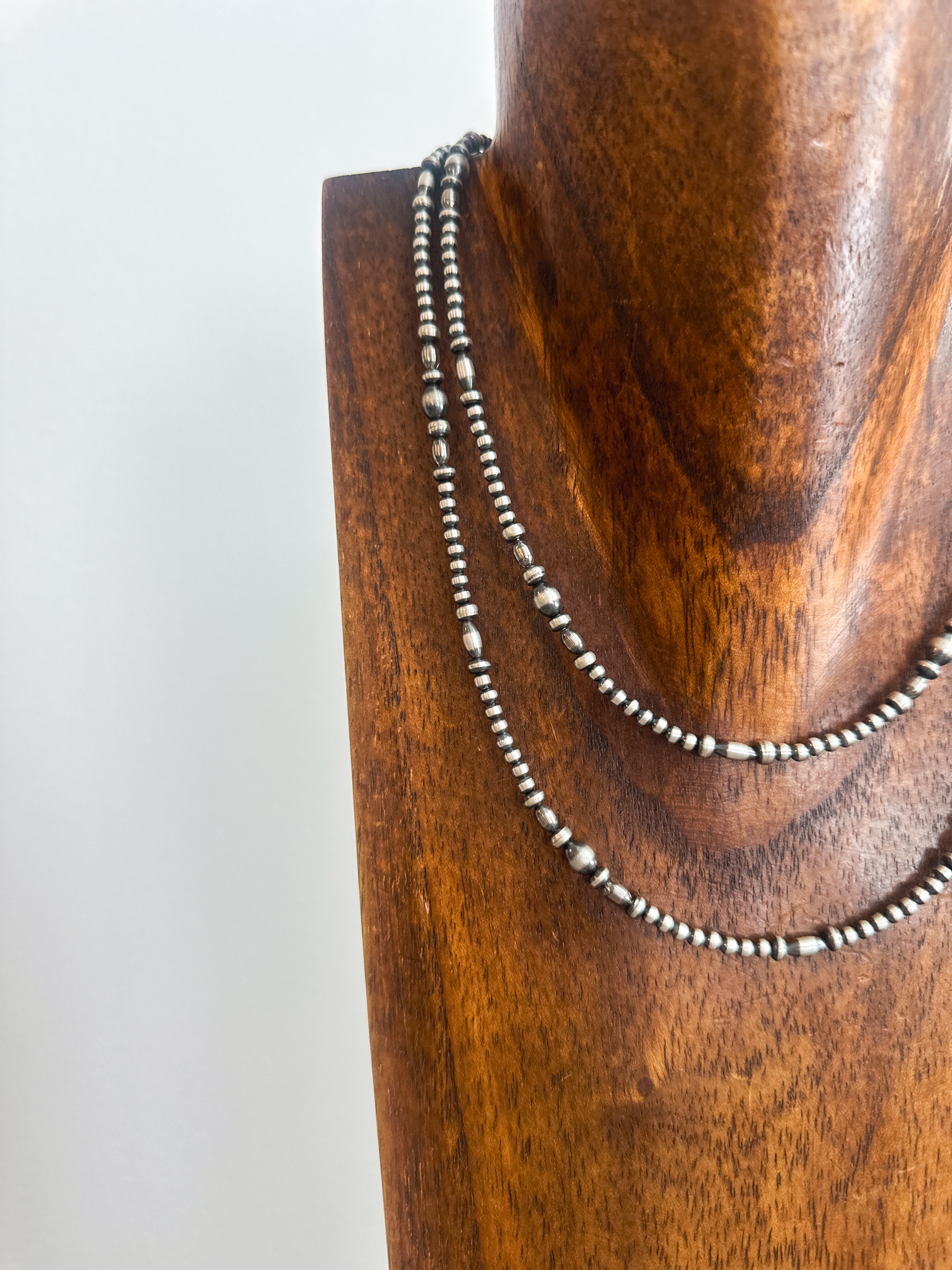 Torpedo Bead Navajo Pearls