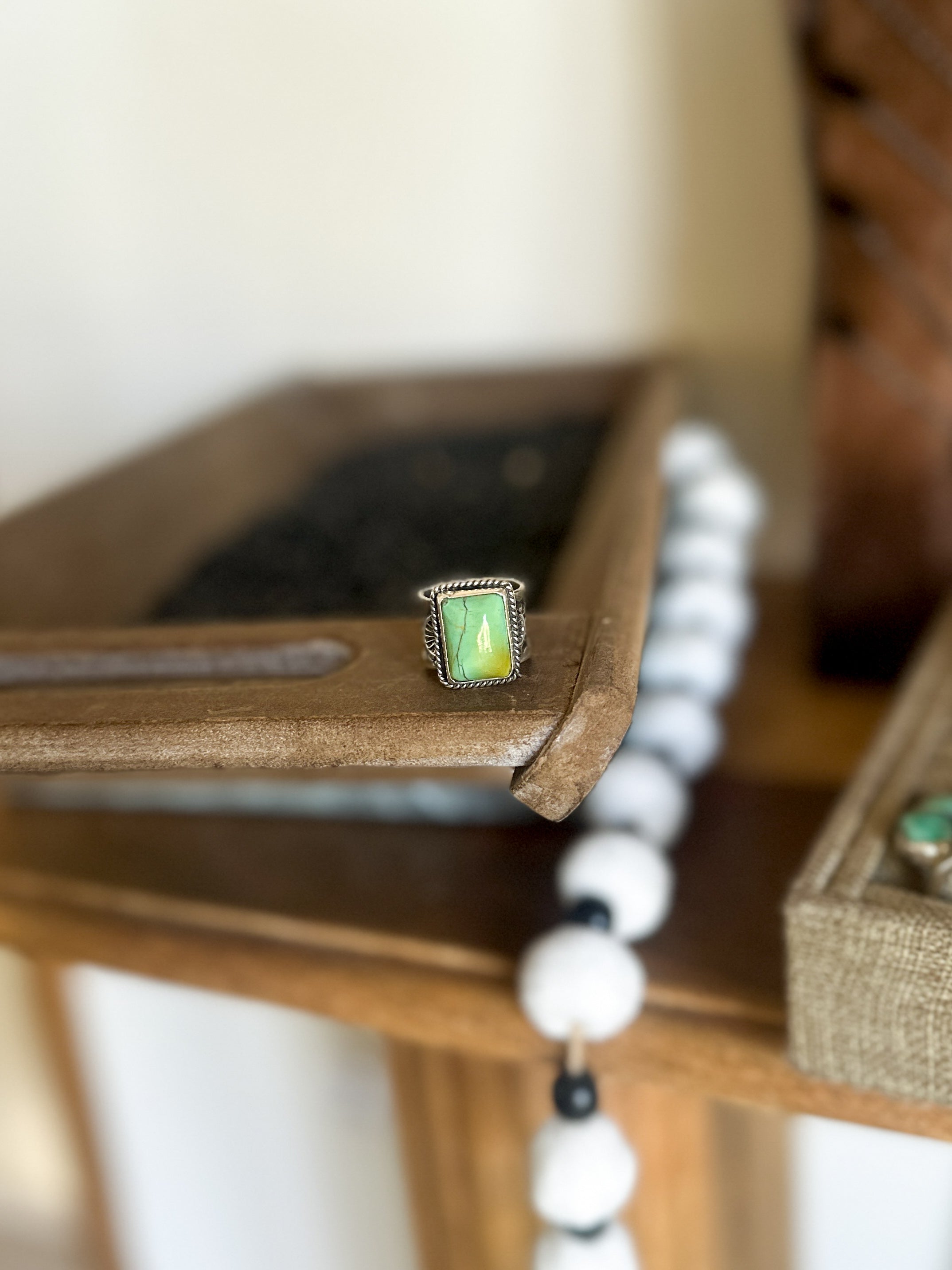 Contemporary Cigar Band Ring Size 7