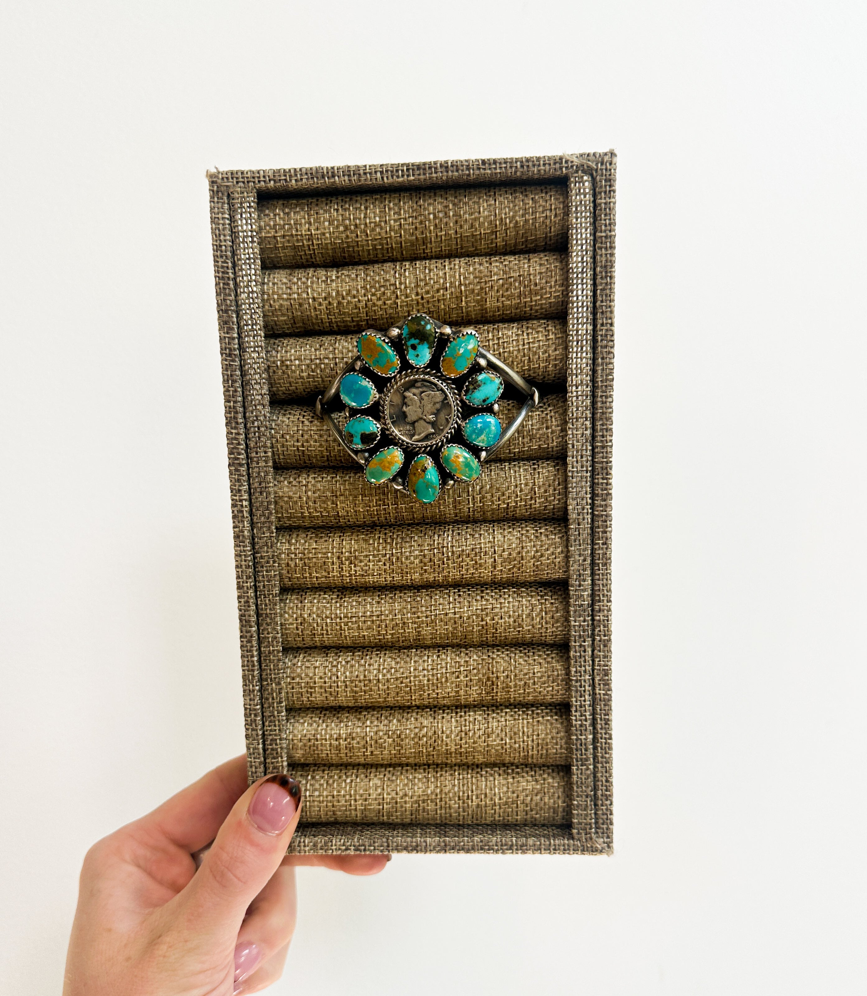 Mixed Turquoise Liberty Cuff