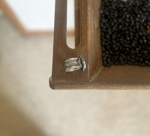 Contemporary Cigar Band Ring Size 11