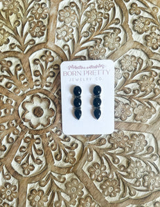 Black Onyx Maria Studs