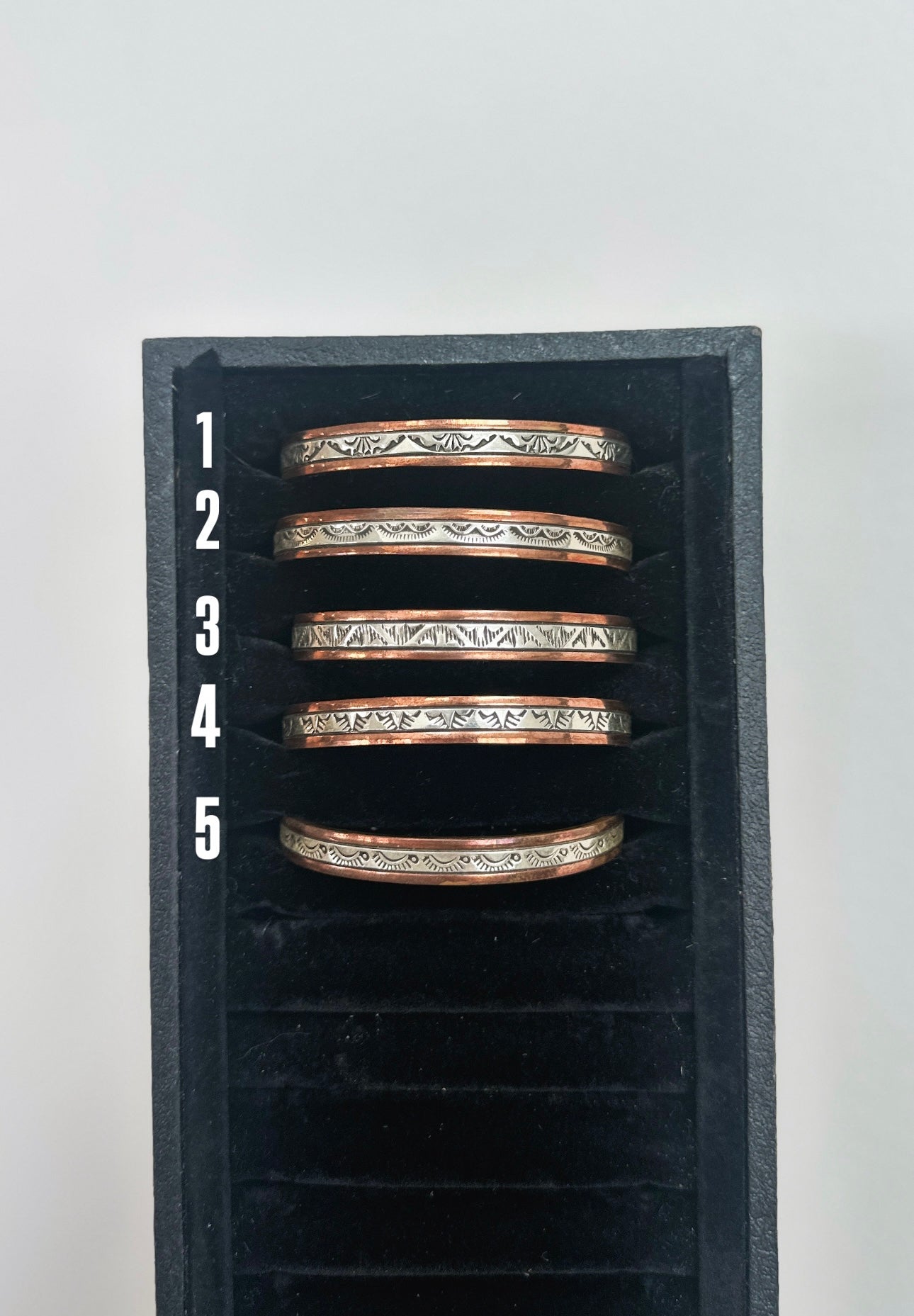 Copper + Sterling Cuffs