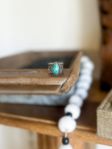 Contemporary Royston Cigar Band Ring Size 7
