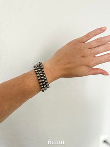 Navajo Pearl Stretch Braceletsf