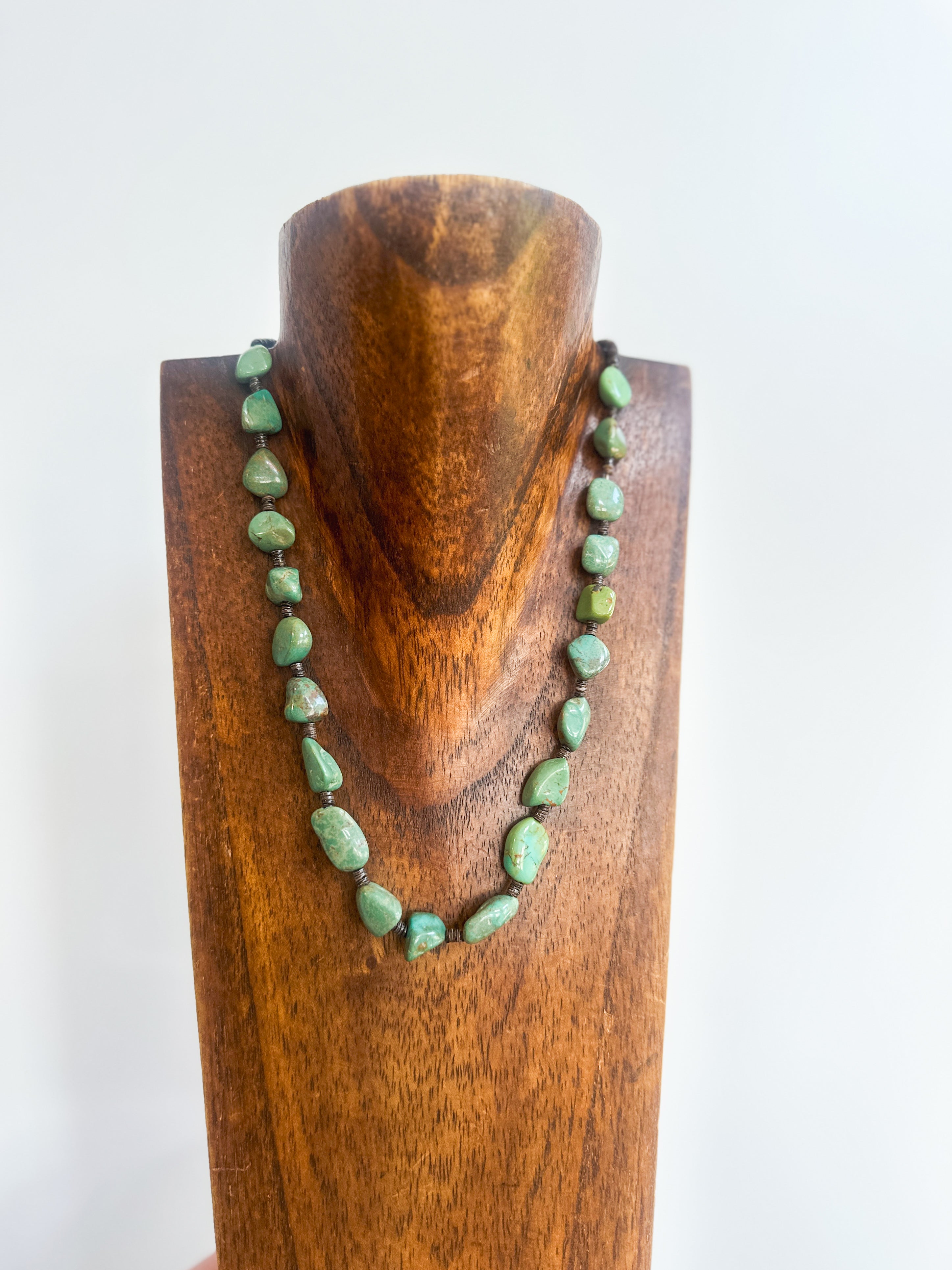 18” Turquoise Heishi Strand