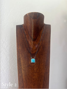 Traditional Square Necklace