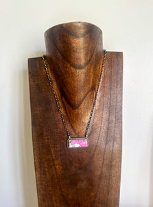 Cotton Candy Bar Necklaces