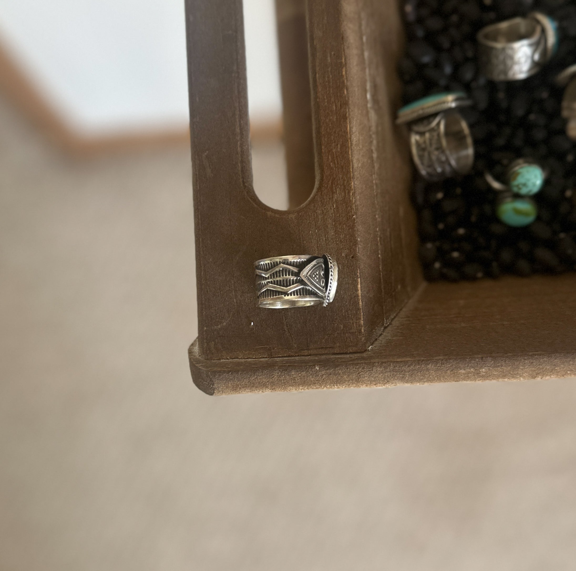 Heart Cigar Band Ring