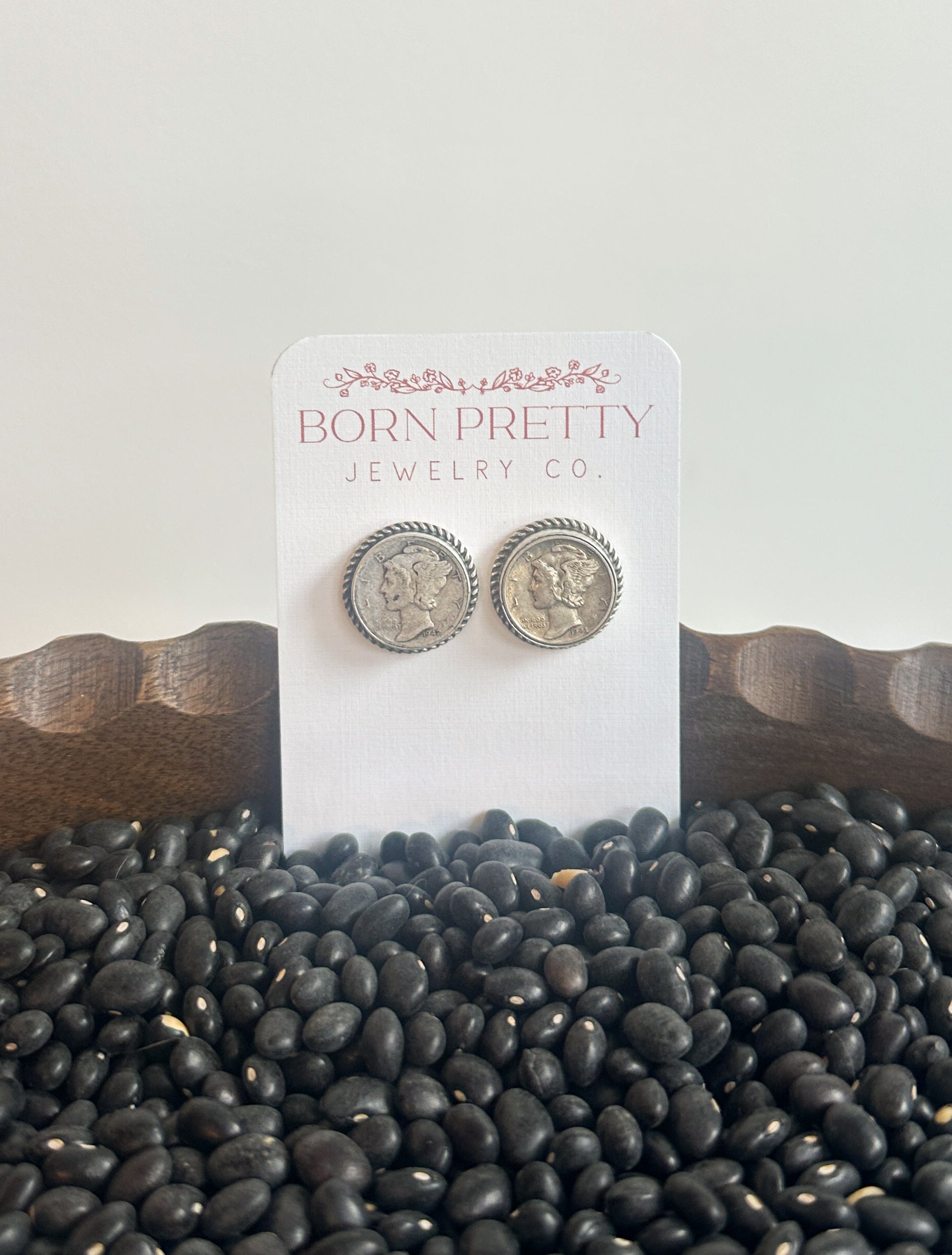 Liberty Coin Studs