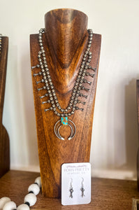 Royston Turquoise Squash Blossom Set
