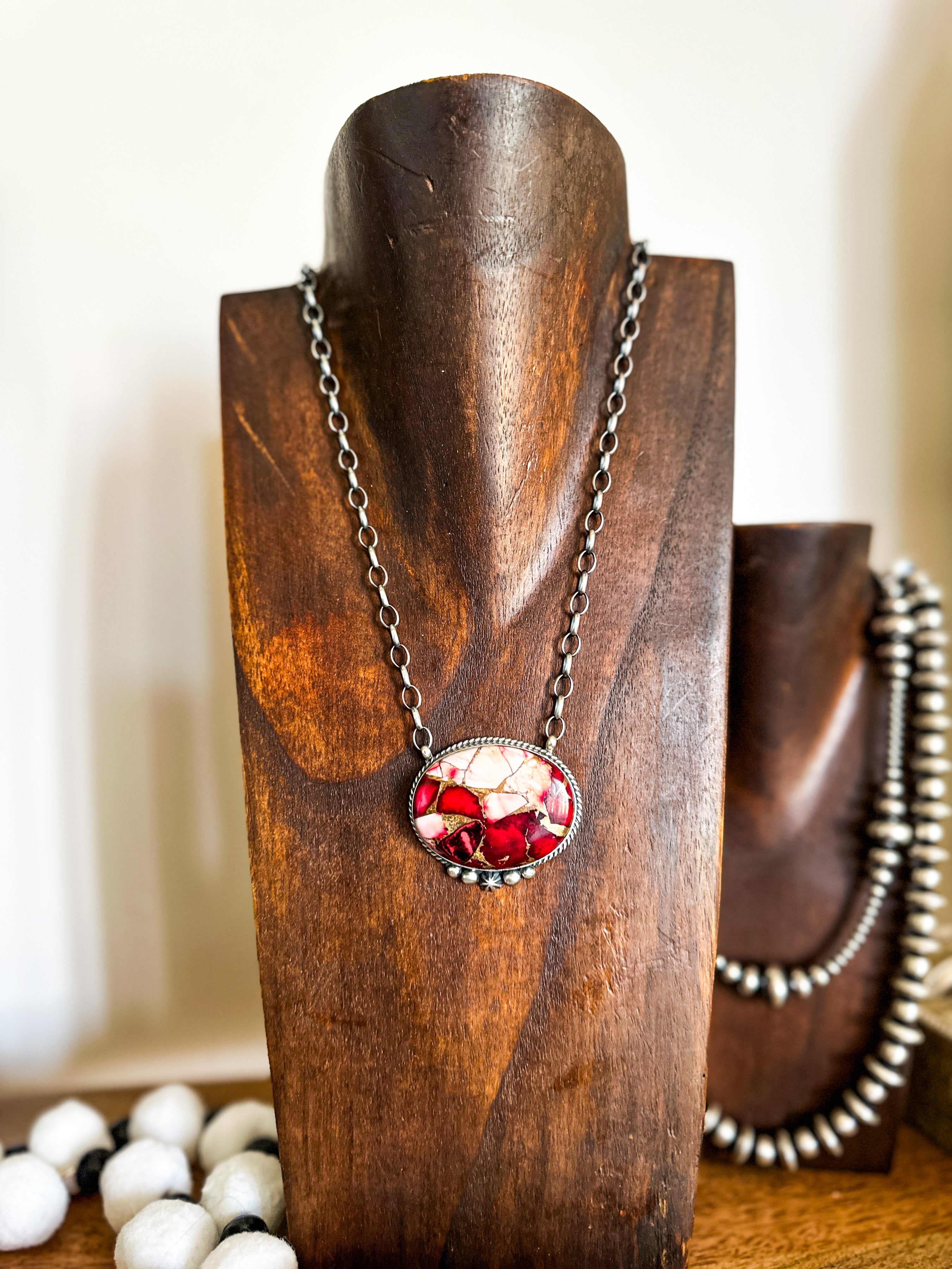 Dahlia Rose Statement Necklace