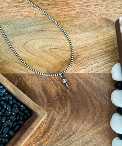 Petitie Squash Blossom Pendant