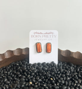 Orange Spiny Studs