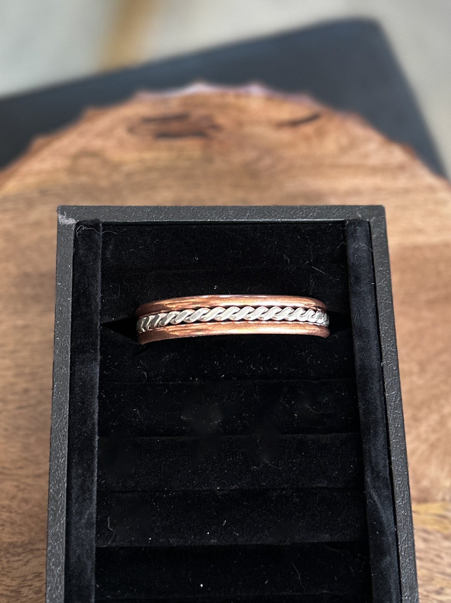 Copper+ Sterling Braided Band