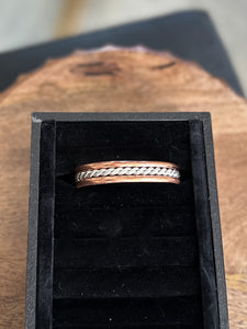 Copper+ Sterling Braided Band