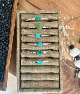 Turquoise Stacker Cuffs