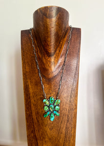 Sonoran Gold Cluster Statement Necklace