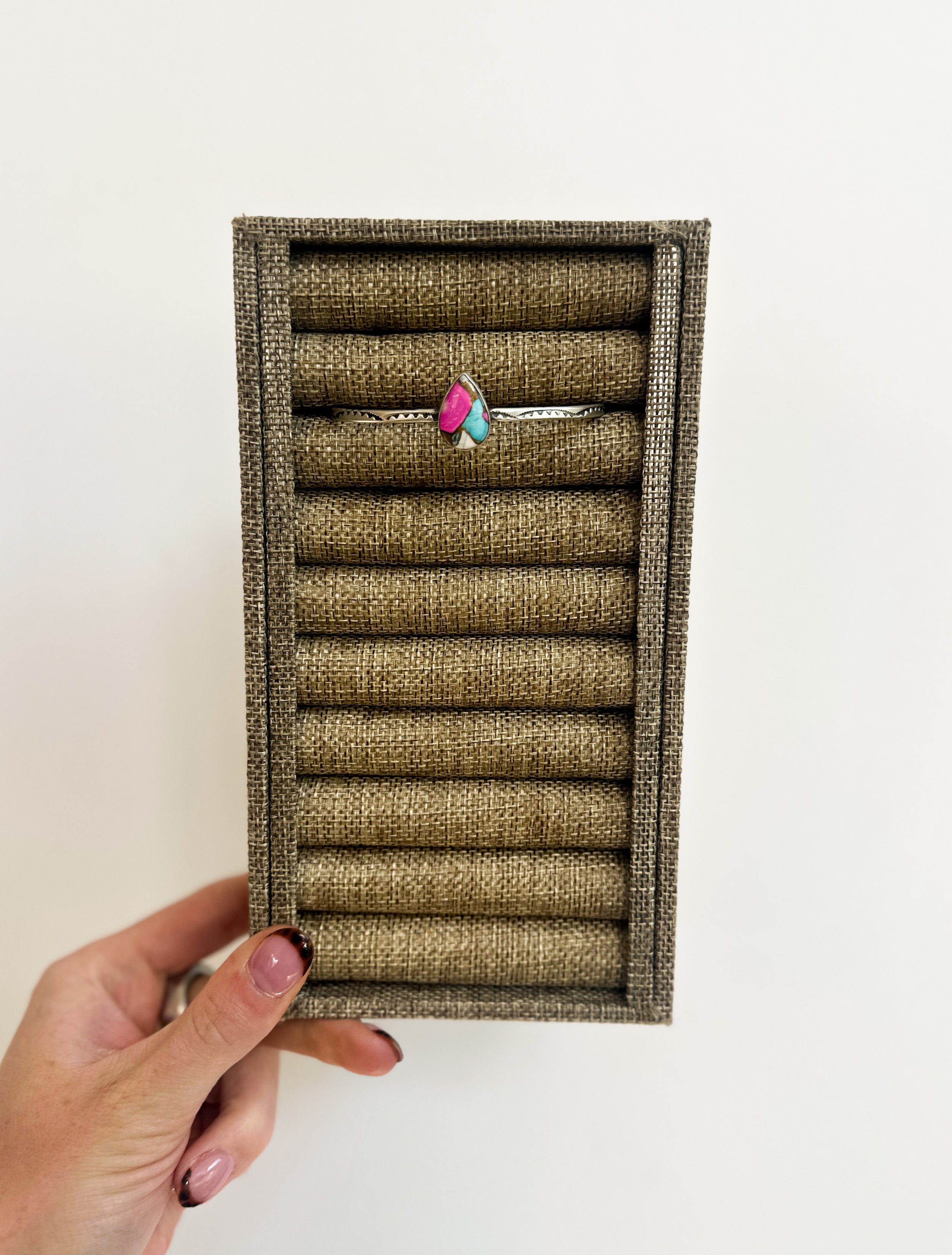 Cotton Candy Stamped Cuff