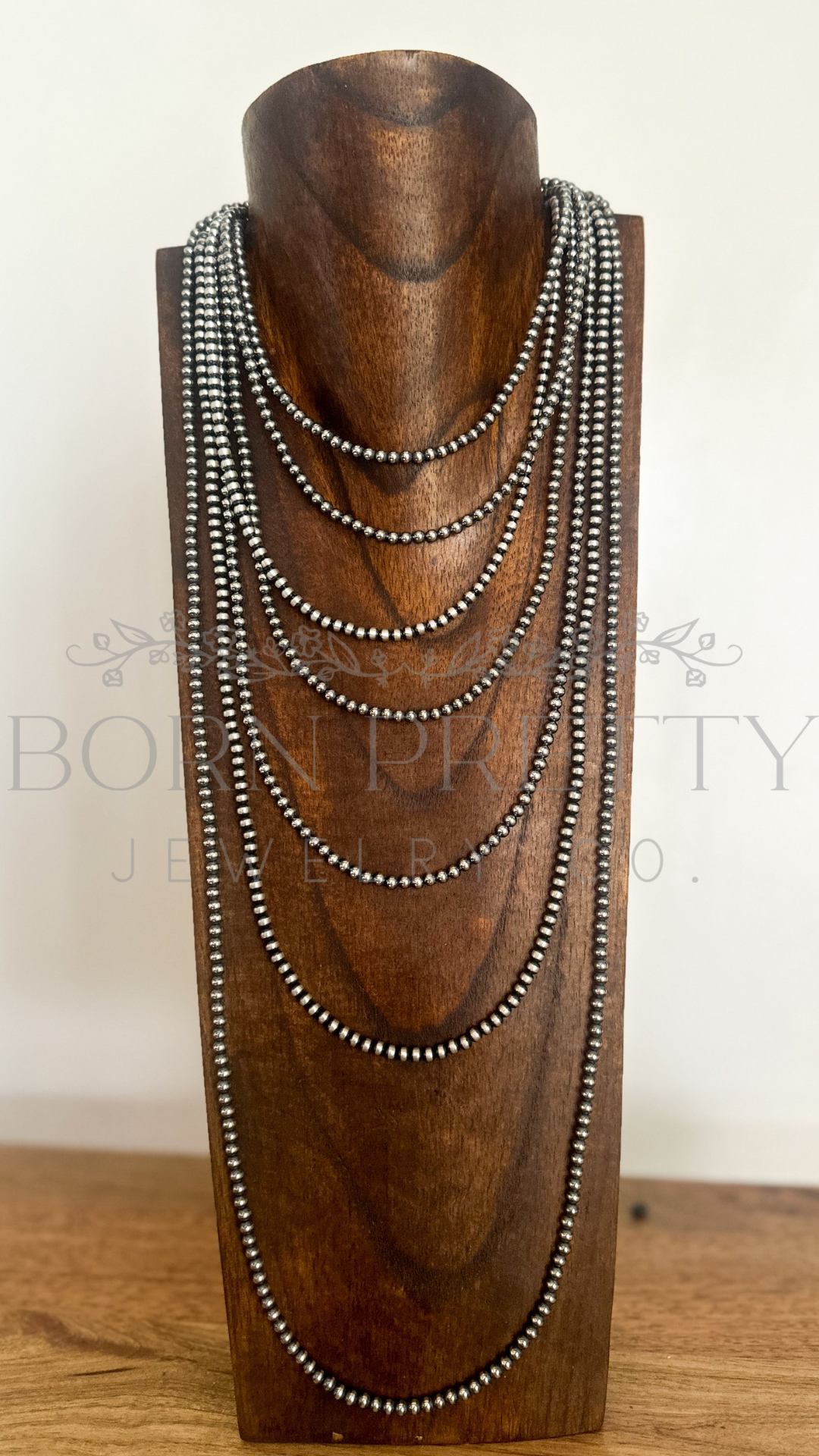 4mm Navajo Pearls