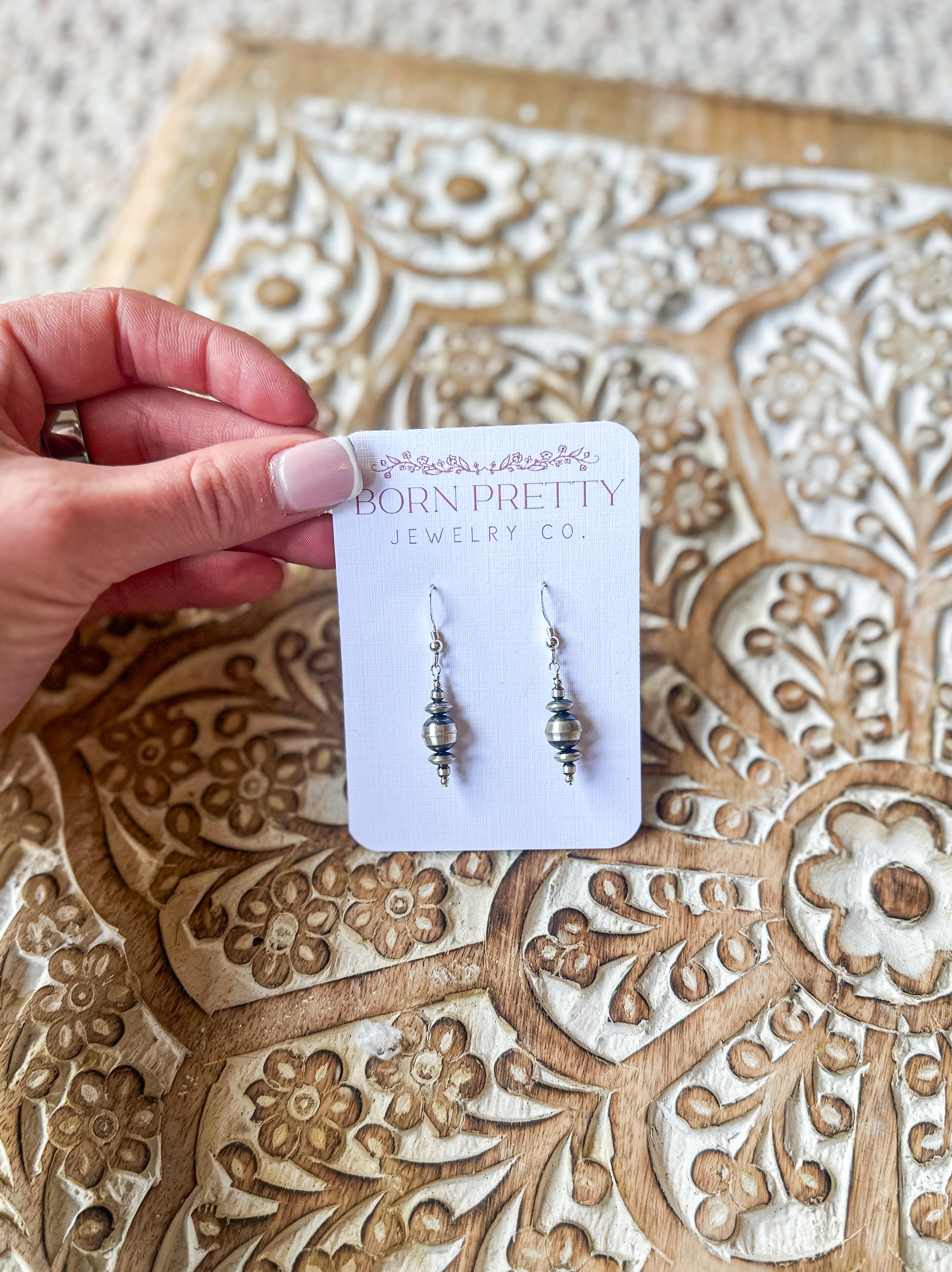 Sterling Silver Pearl Dangles