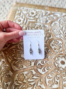 Sterling Silver Pearl Dangles