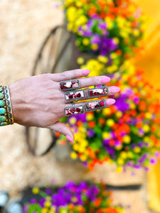Dahlia Rose Rings