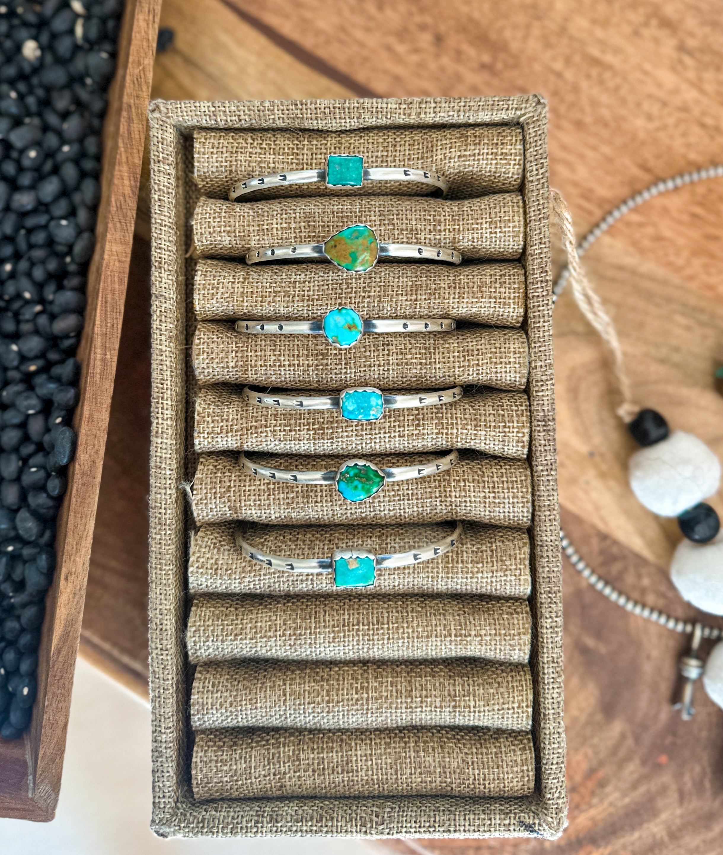 Turquoise Stacker Cuffs