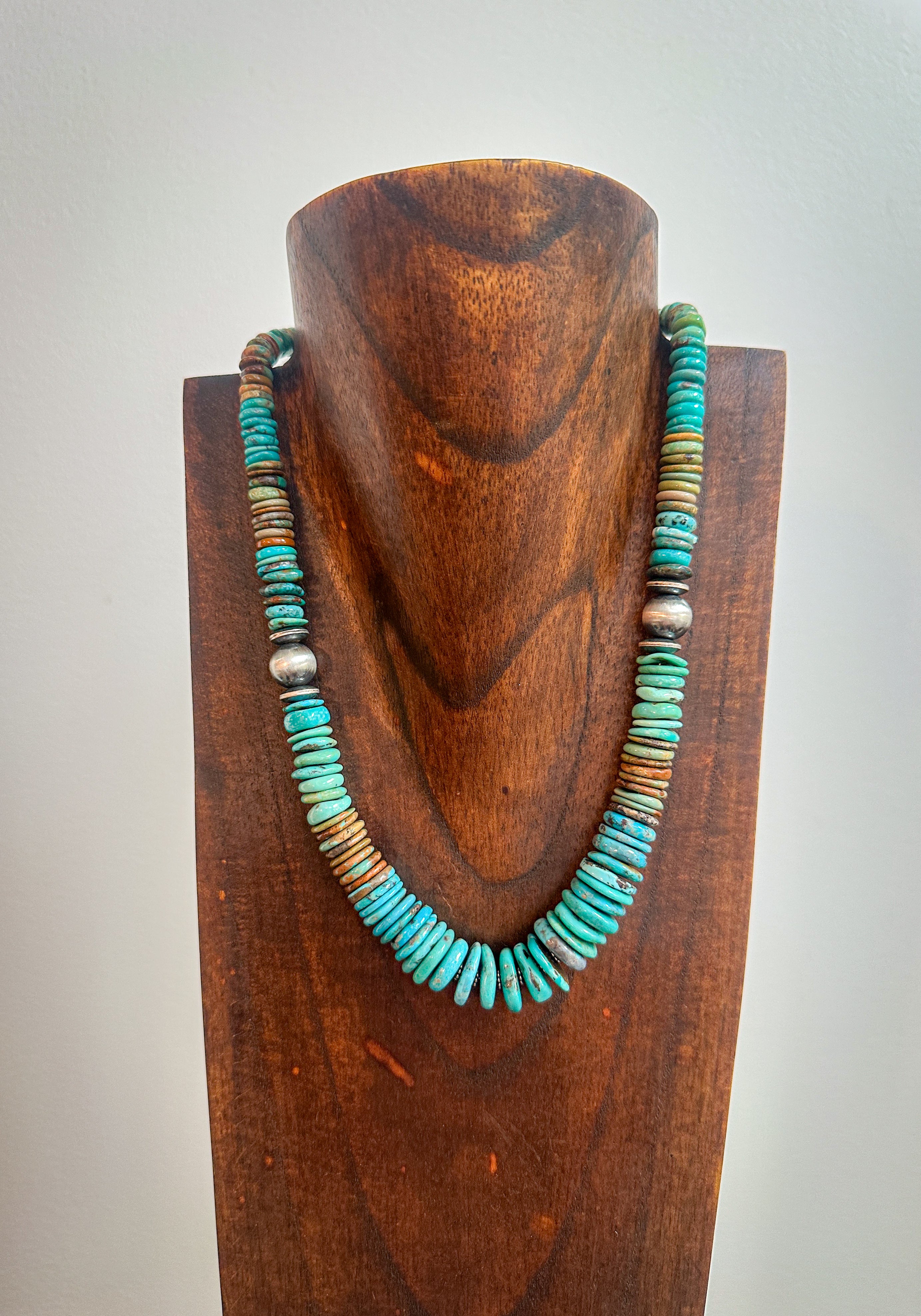 18” Graduated Turquoise Strand