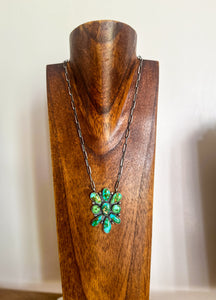 Sonoran Gold Cluster Statement Necklace