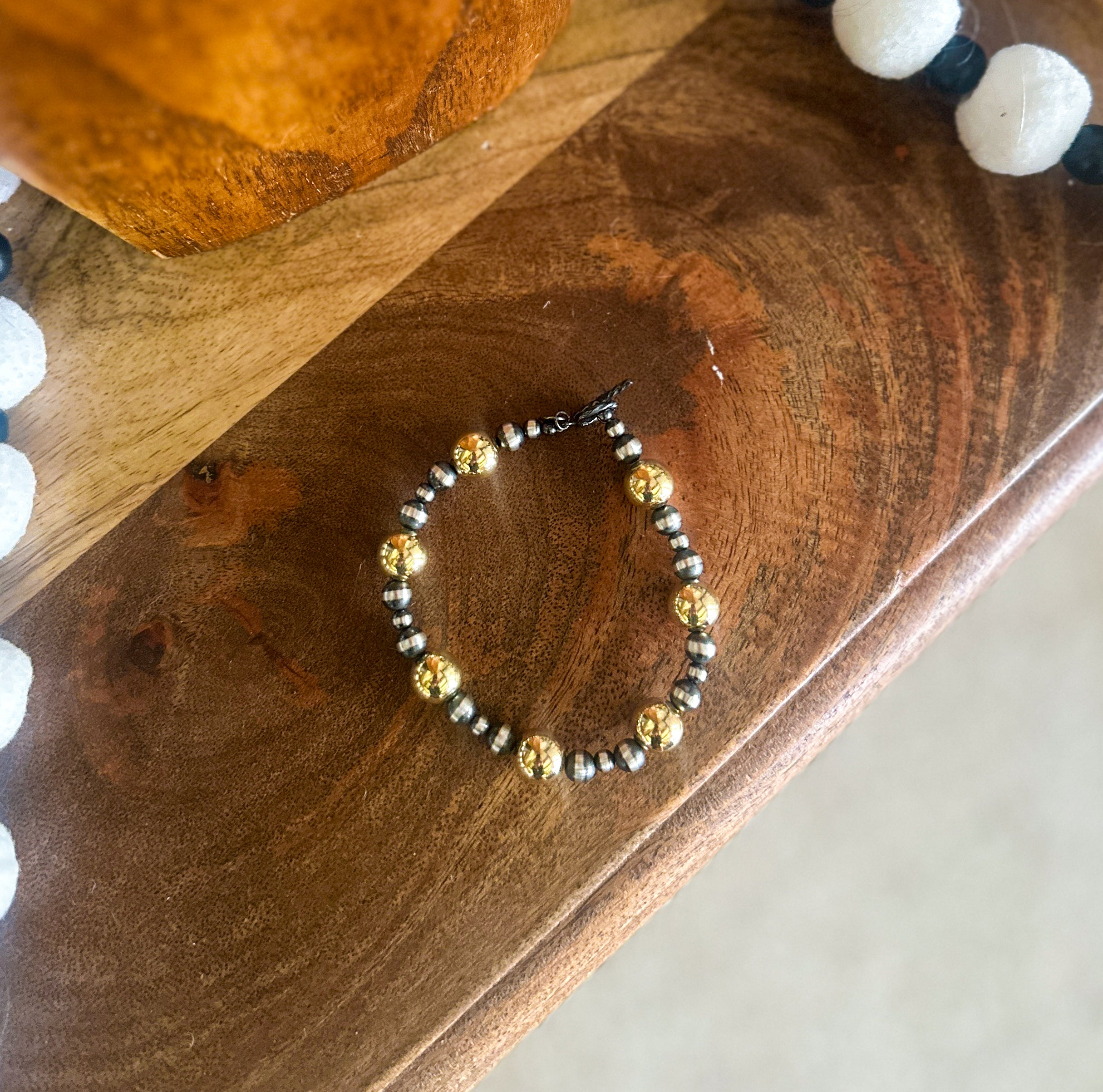 4/5mm Pearls + Gold