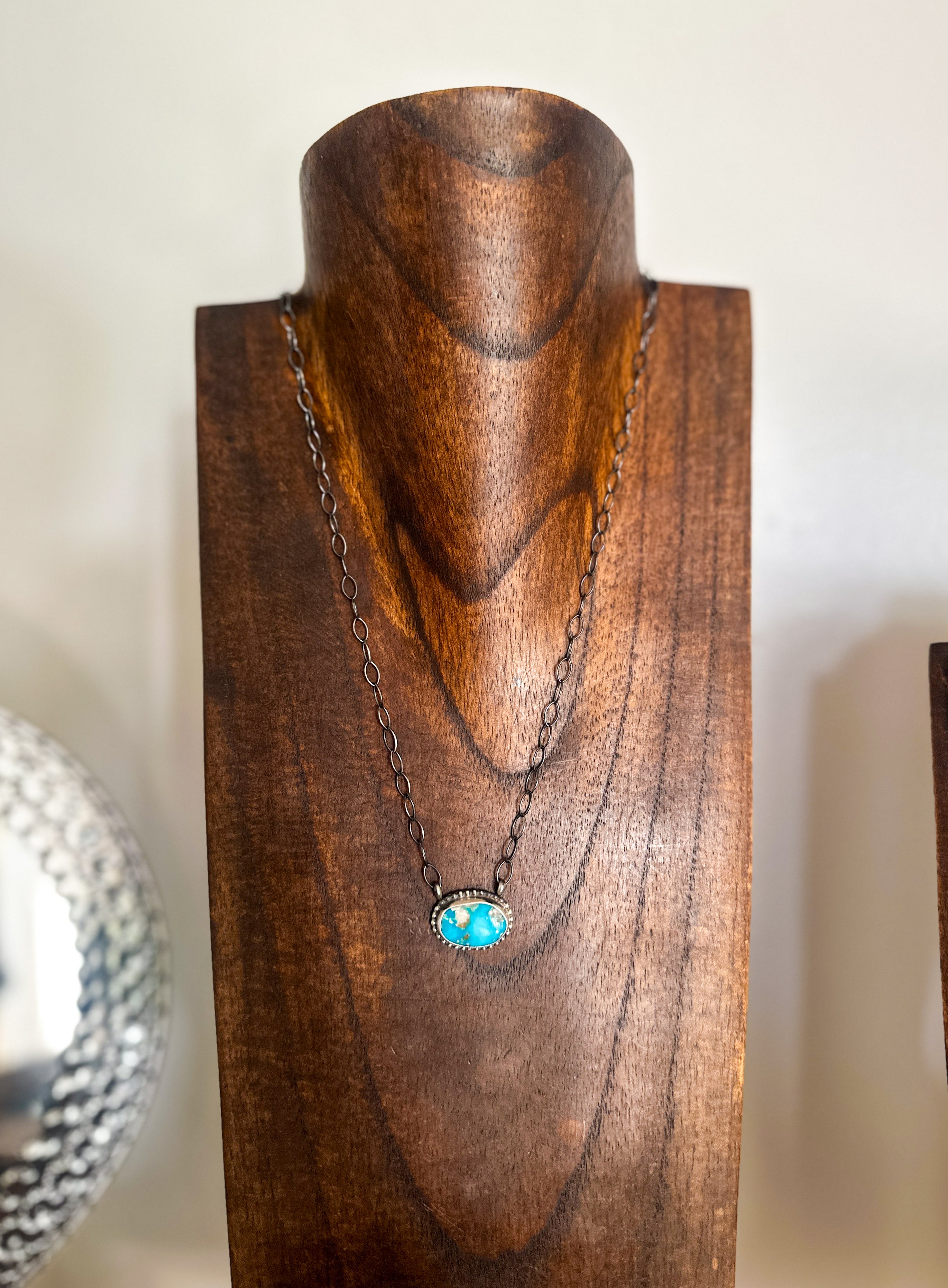 Turquoise Pendant Necklace