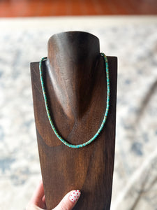 18” Turquoise Heishi Strand