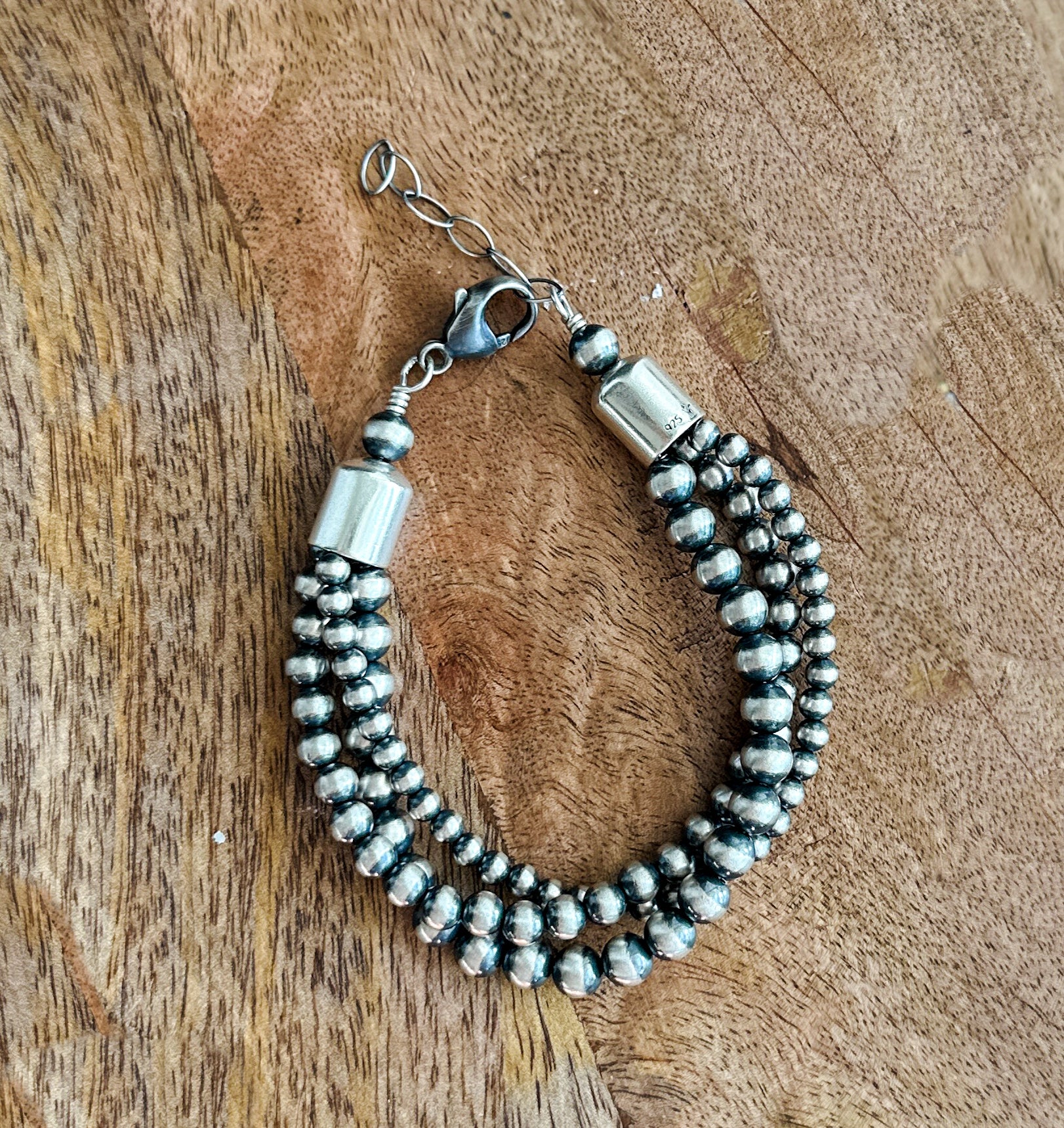 Three Strand Pearl Bracelet