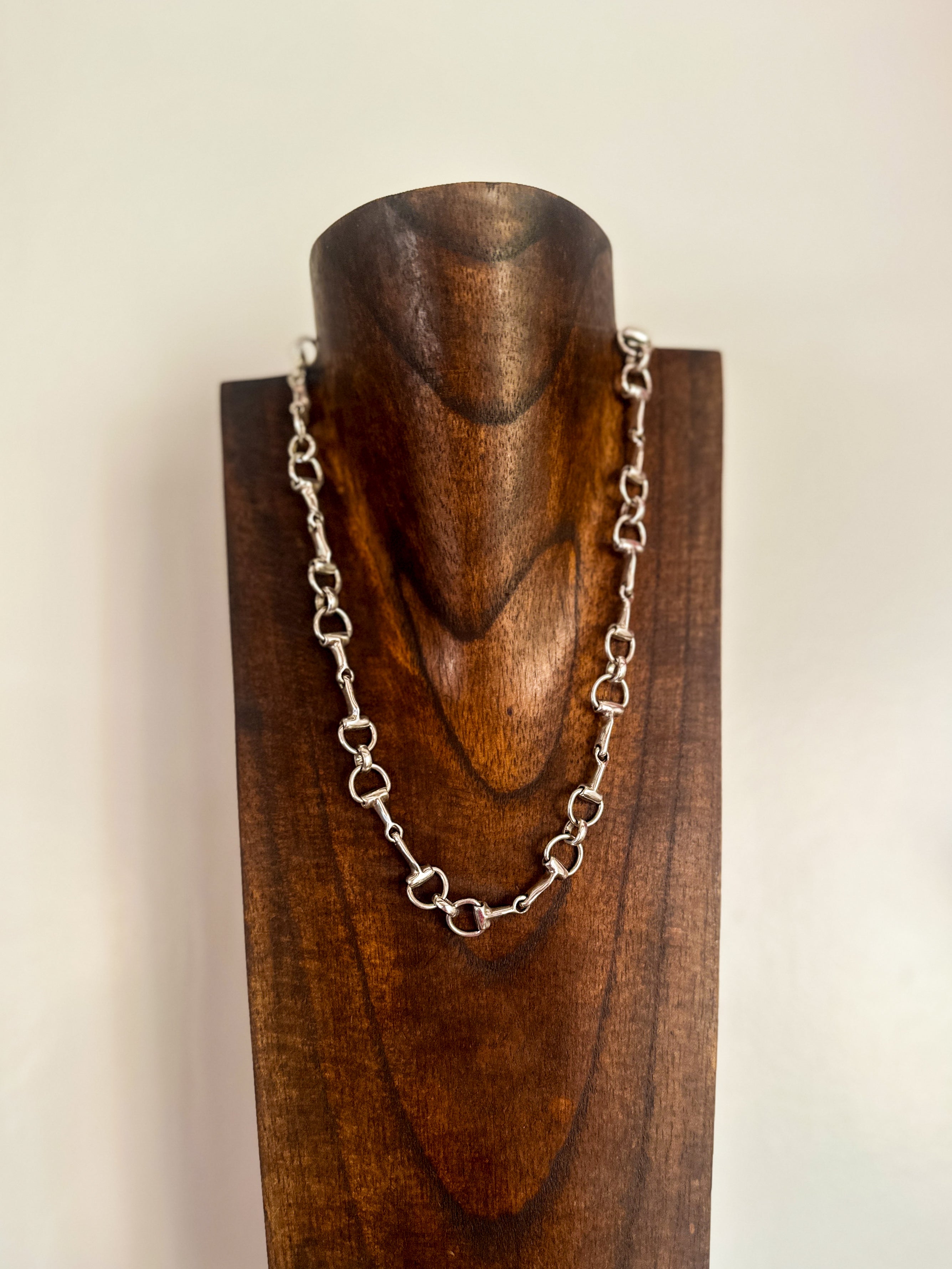 20” Sterling Bit Necklace