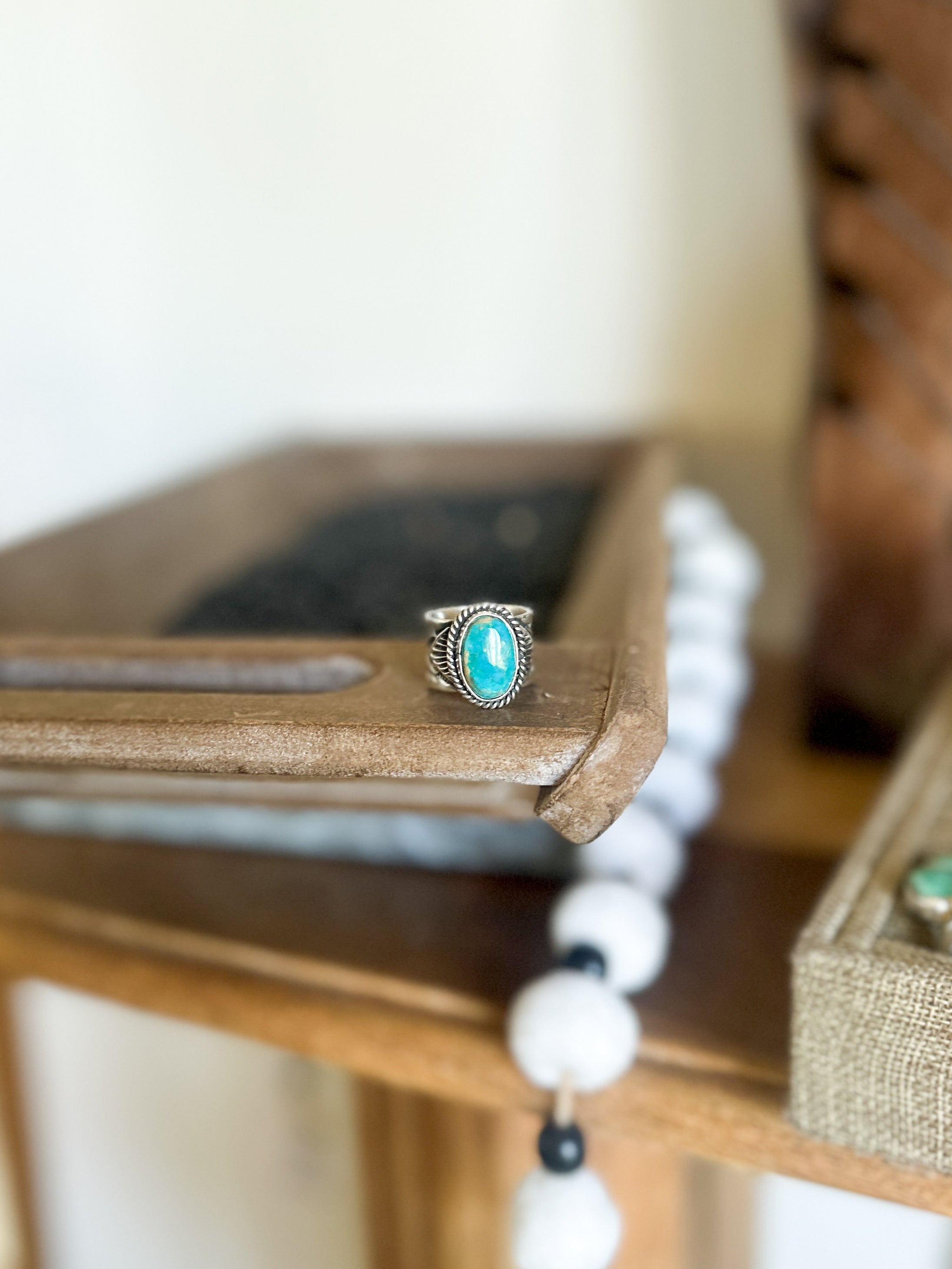 Contemporary Cigar Band Ring Size 7
