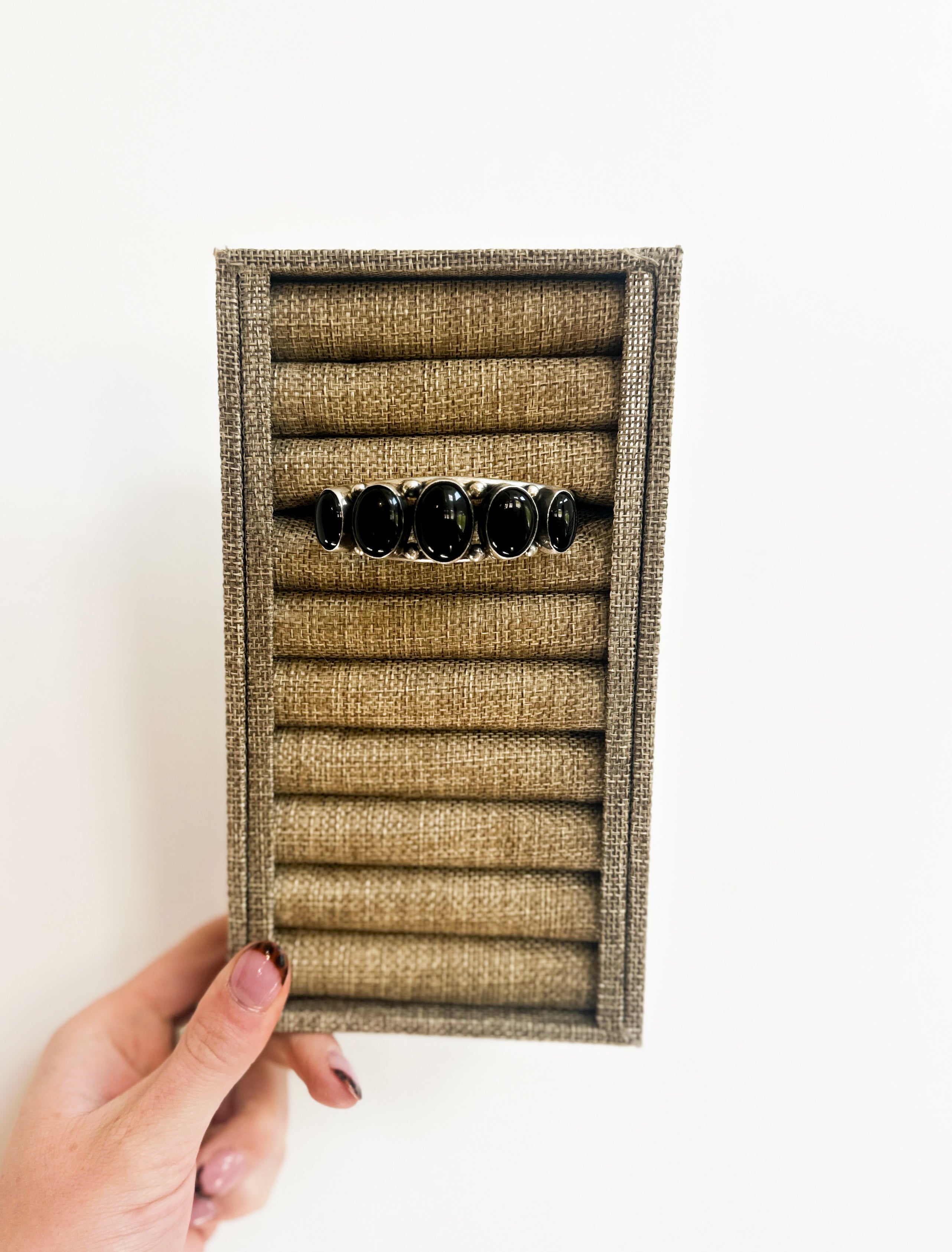 Five Stone Onyx Cuff