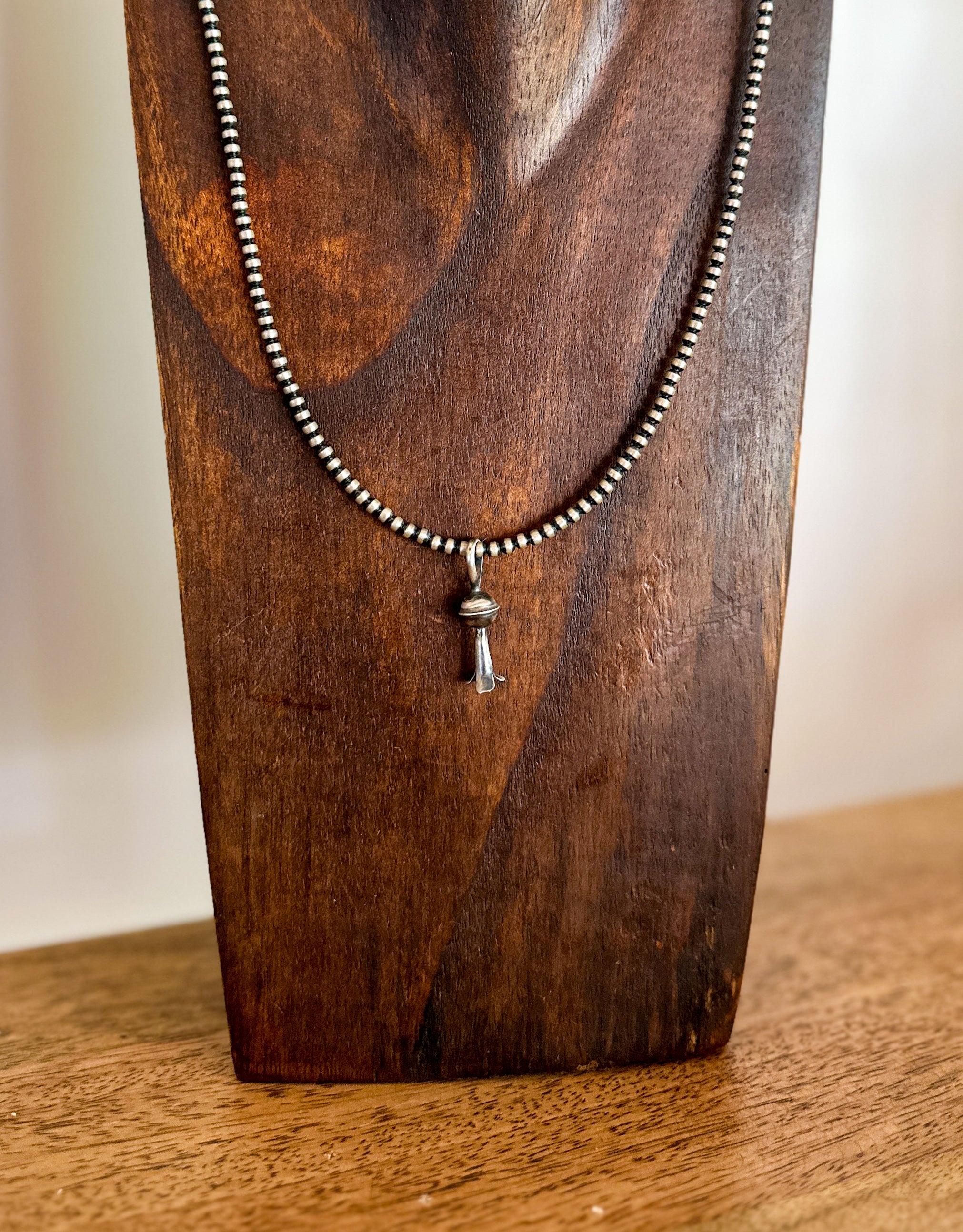 Petitie Squash Blossom Pendant